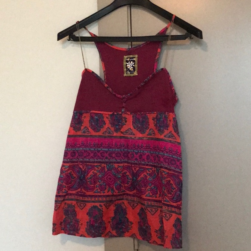 Free People patterned Camisole